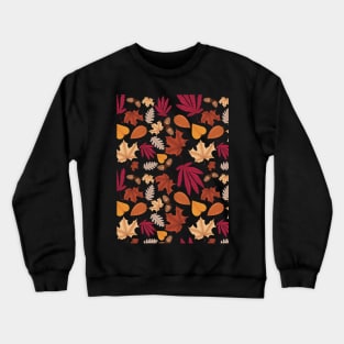 Autumn leaves design Crewneck Sweatshirt